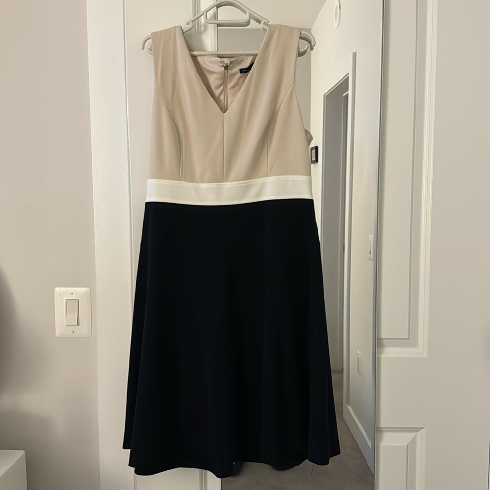 Tommy Hilfiger A-Line Midi Dress Size 14